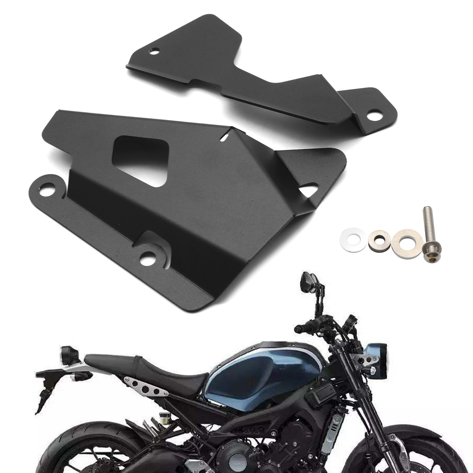 Cubierta protectora de depósito de freno trasero de motocicleta compatible con YAMAHA XSR 700 2015-2020