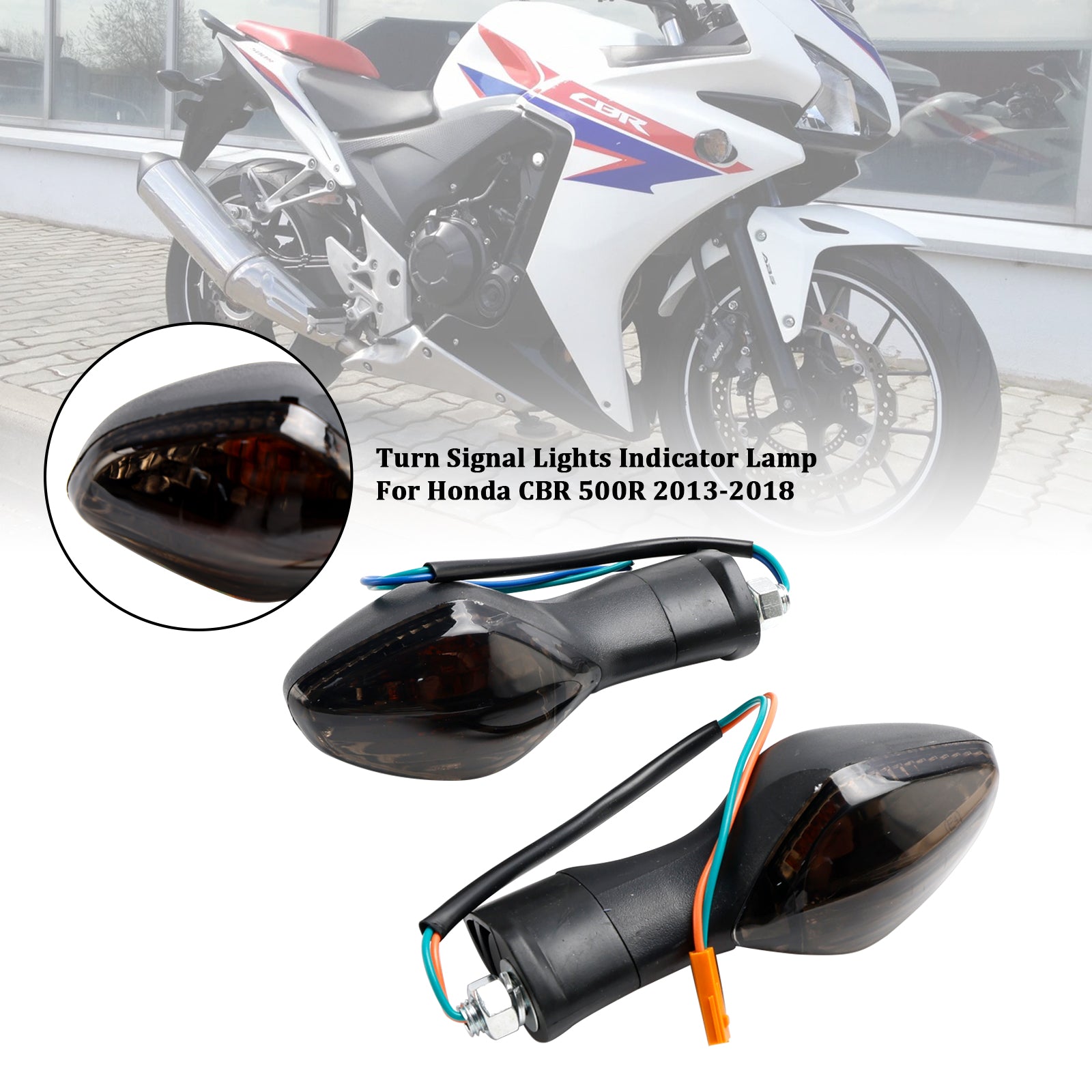 Honda CBR500 CBR650F CTX700 MSX125 clignotants indicateur lampe