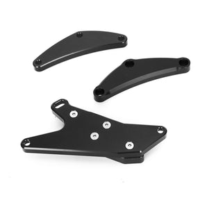 Suzuki 06-11 GSXR600 750 Carter motore moto Copri statore Protezione cursore Argento