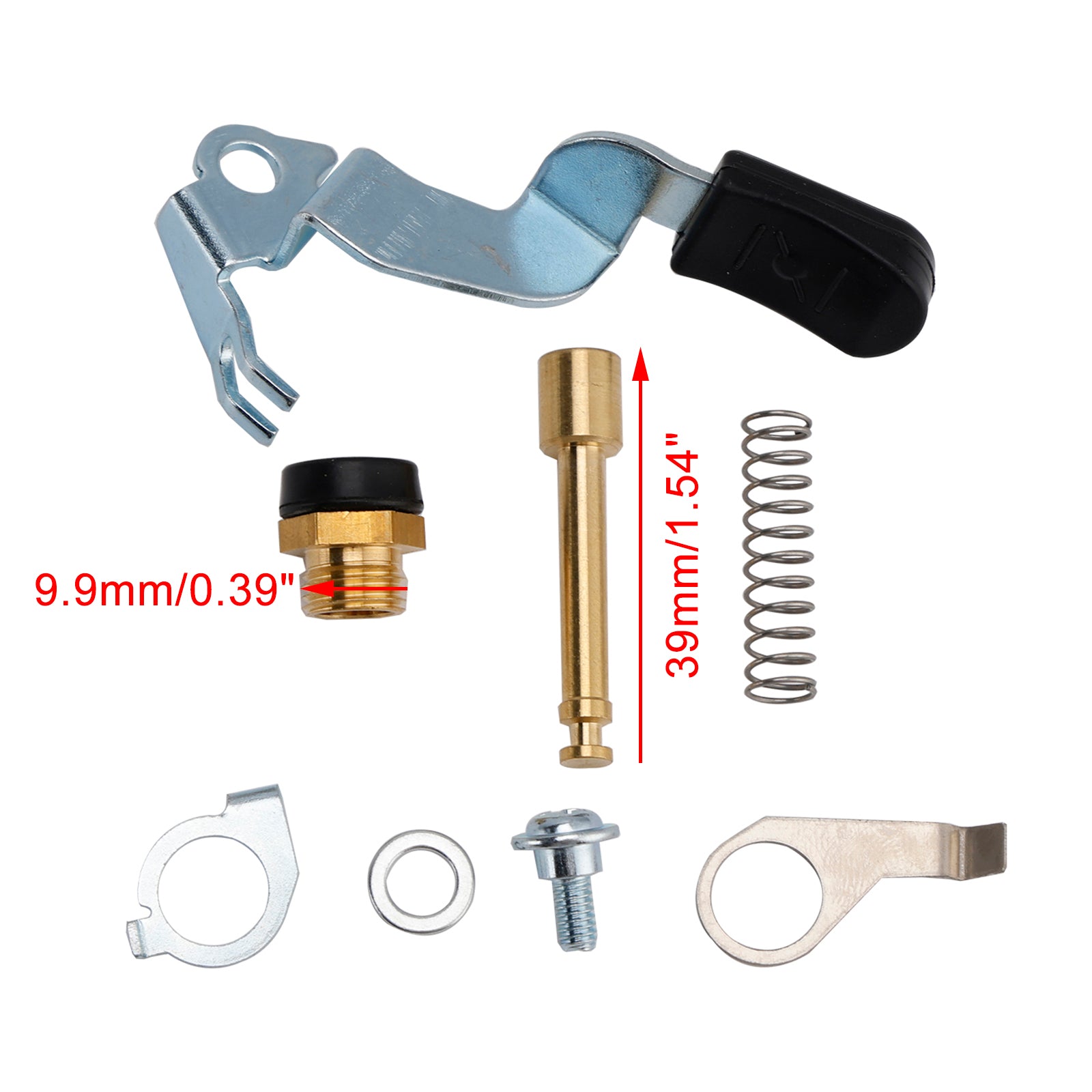 2005-2014 5VL-1410A-00 Yamaha YBR125 Förgasare Choke Spak Monteringspassning