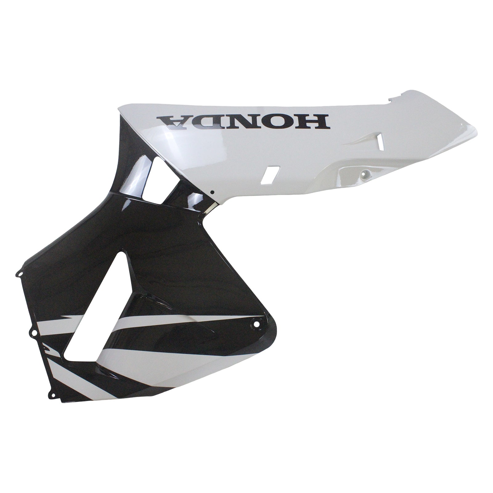 Amotopart 2005-2006 Honda CBR600RR White Black Fairing Kit