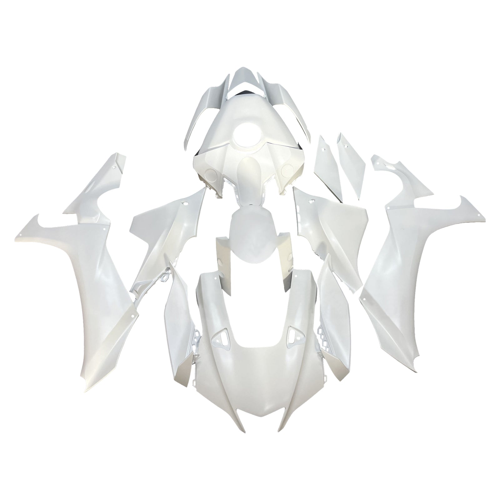 Amotopart 2020-2025 Yamaha YZF-R1 White Fairing Kit
