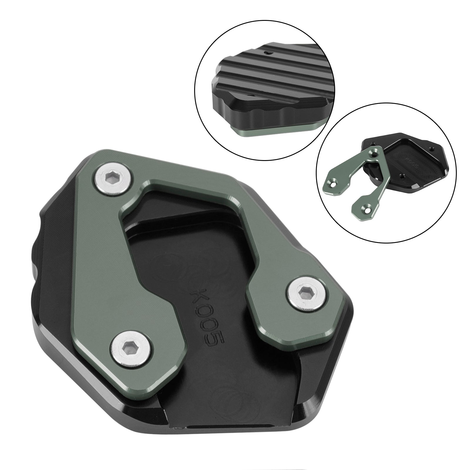 Almohadilla de placa ampliada con soporte para Yamaha MT-09 MT 09 2021-2022