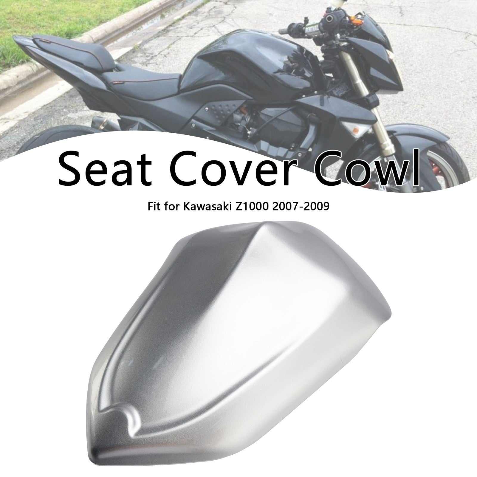 Cubierta de carenado para asiento trasero Kawasaki Z1000 07-09