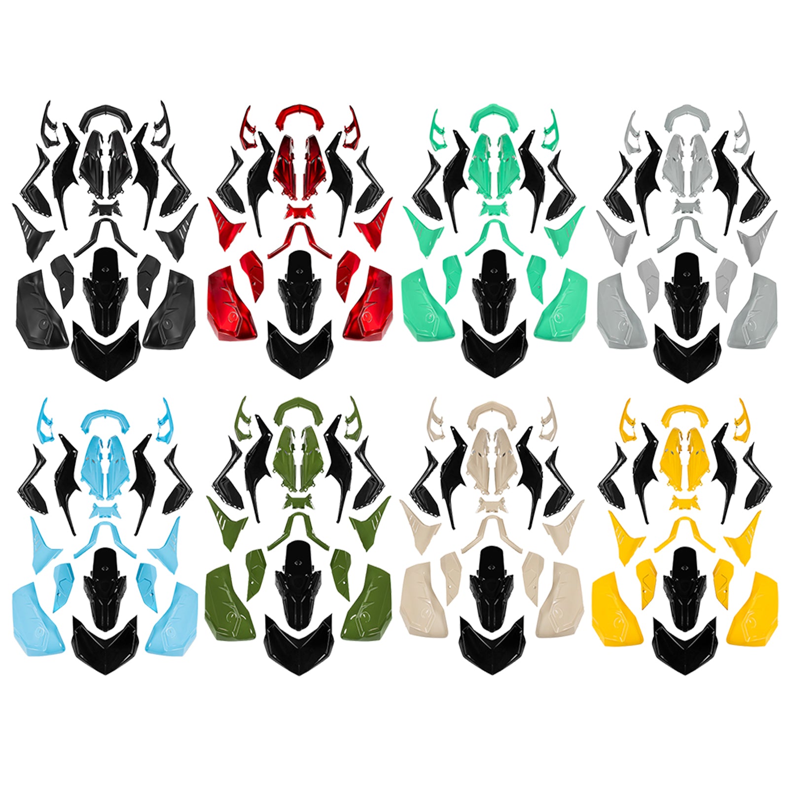 Amotopart 2023-2024 Yamaha X-MAX 300 Fairing Kit