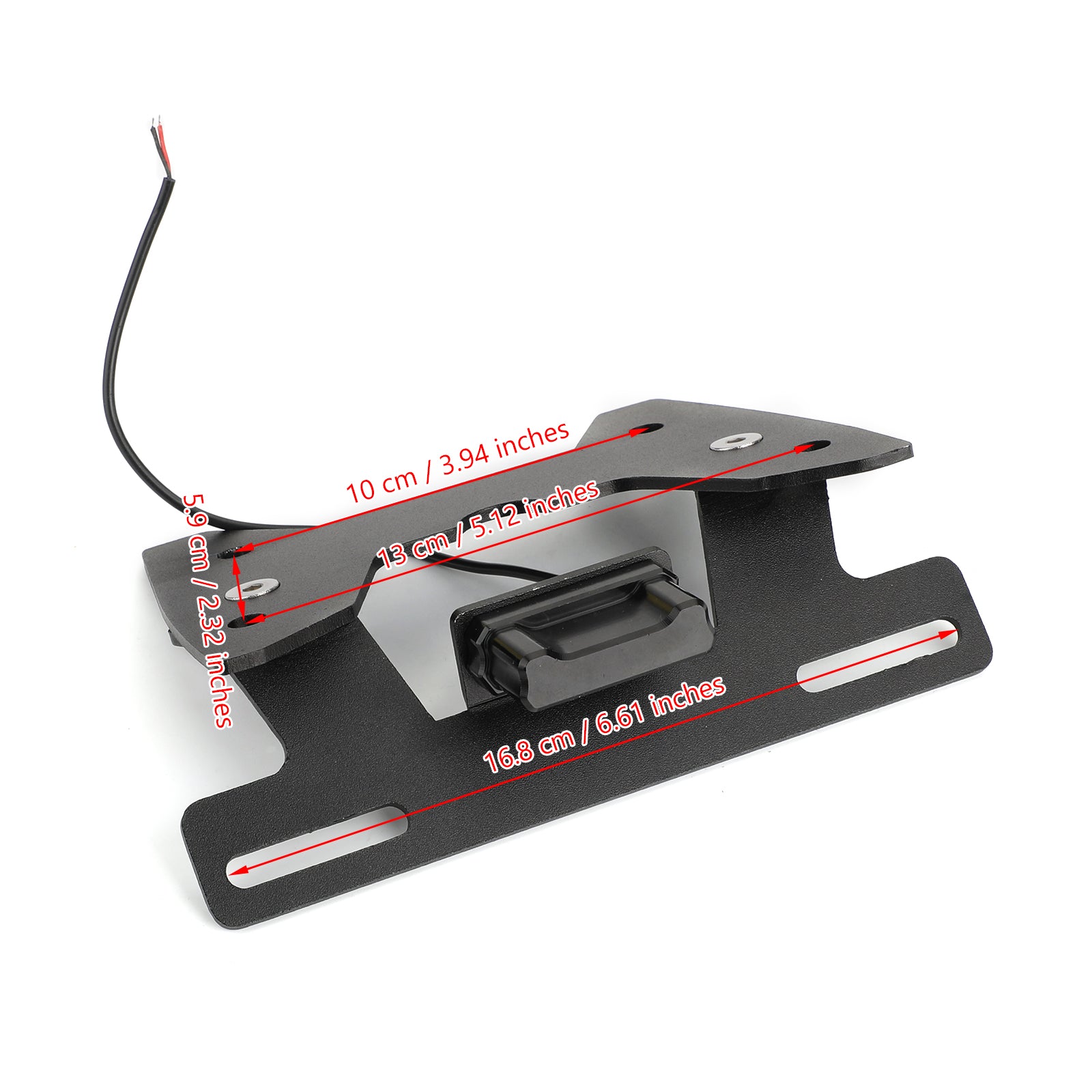 2008-2010 Suzuki GSX-R 600 Rear License Plate Holder Bracket