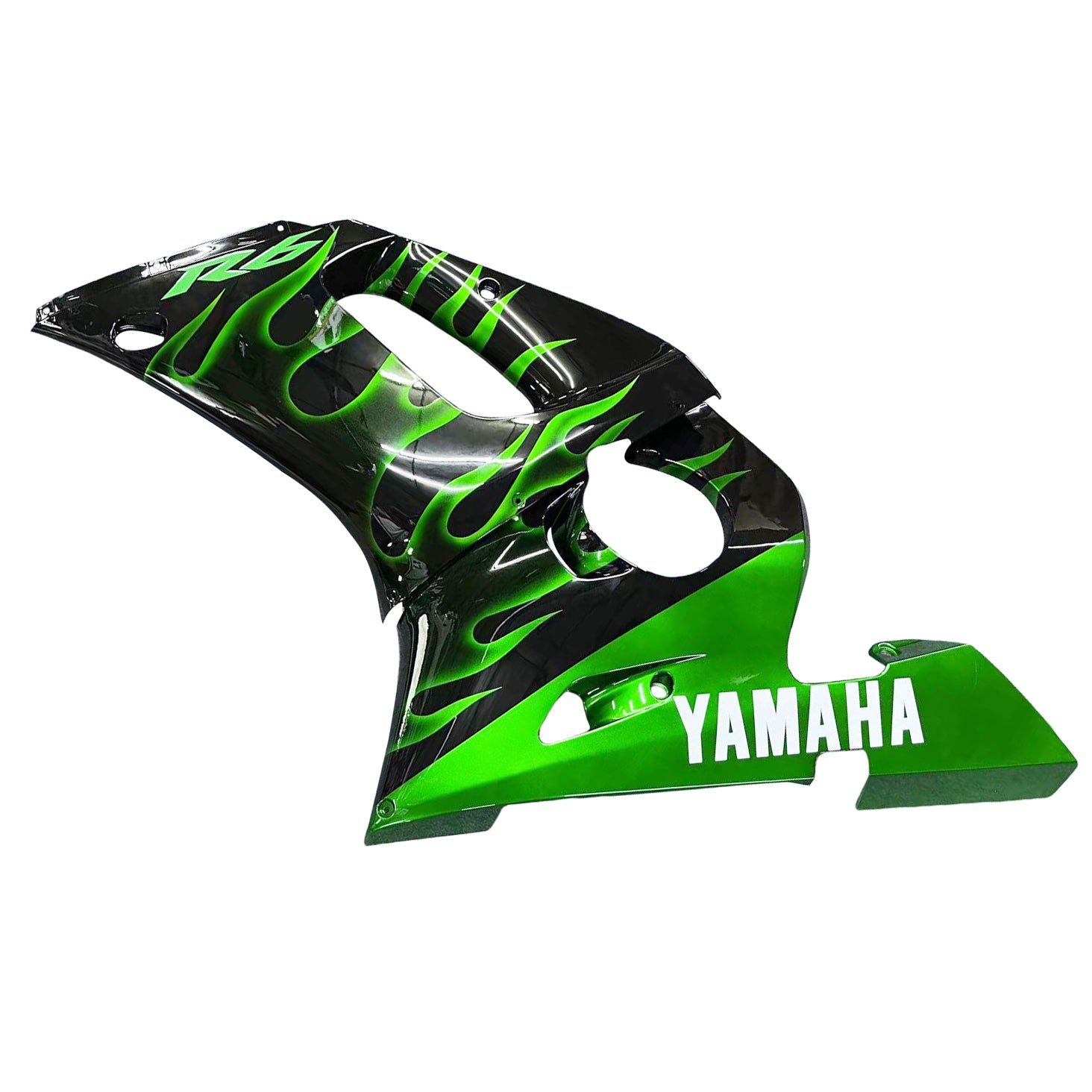 Amotopart 1998-2002 Yamaha YZF 600 R6 Black Green Fairing Kit