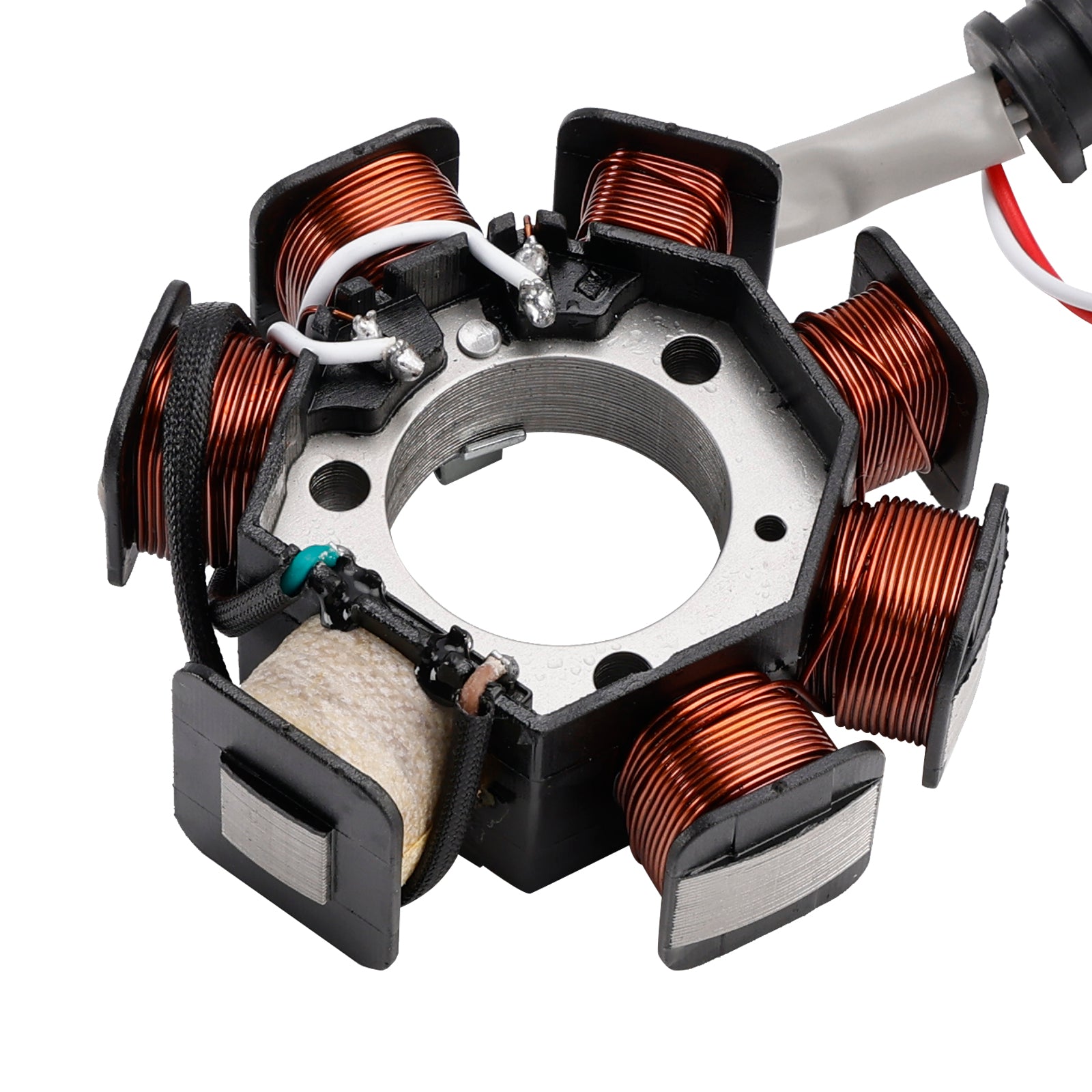 04-10 Yamaha YBR125 YBR125E YBR125EGS  7 Coils Stator Generator