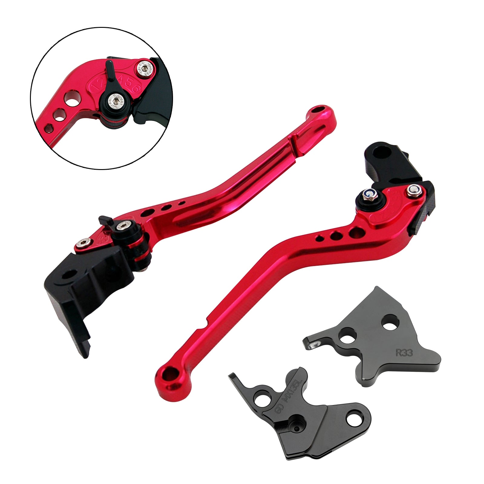 2005-2014 Yamaha YBR125 Langer Kupplungsbremshebel