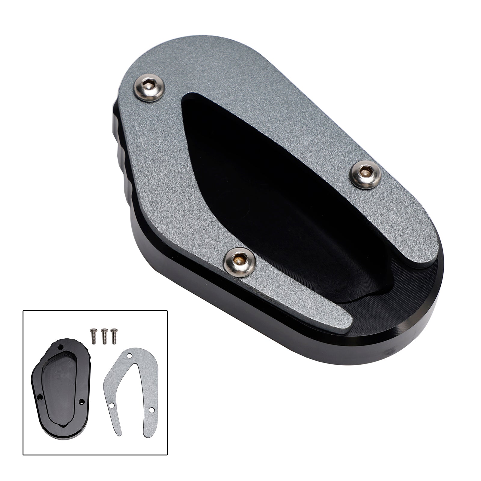 18-23 Bonneville T100 Street Scrambler 900 Kickstand Enlarge Plate Pad