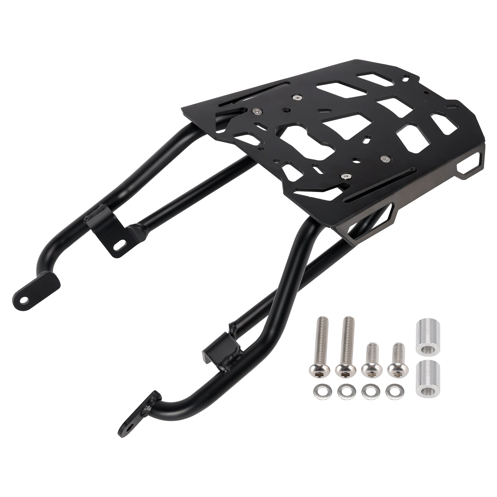 2019 - 2025 Ducati Hypermotard 950 Rear Rack Luggage Cargo Carrier Black