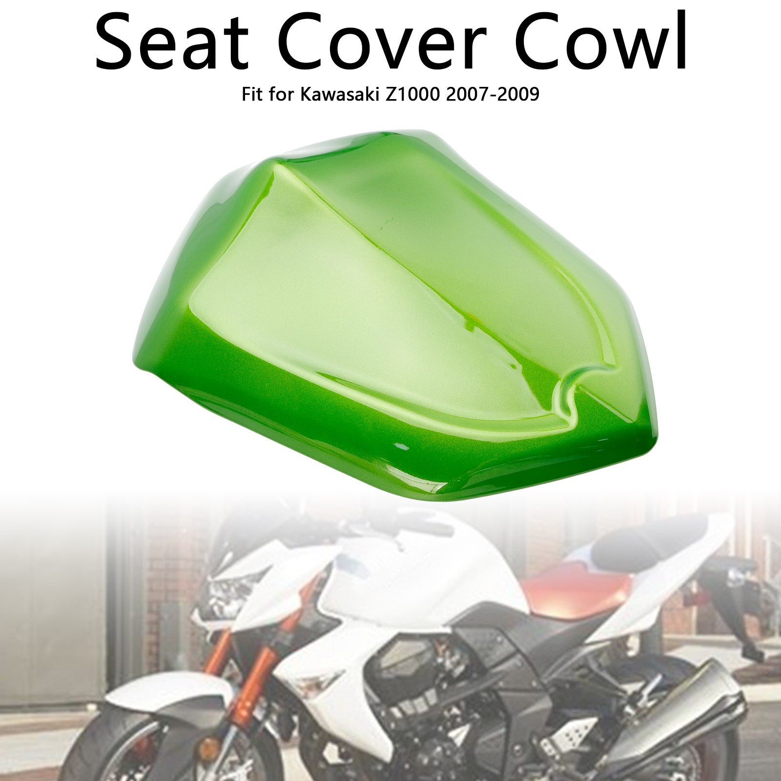 Cubierta de carenado para asiento trasero Kawasaki Z1000 07-09