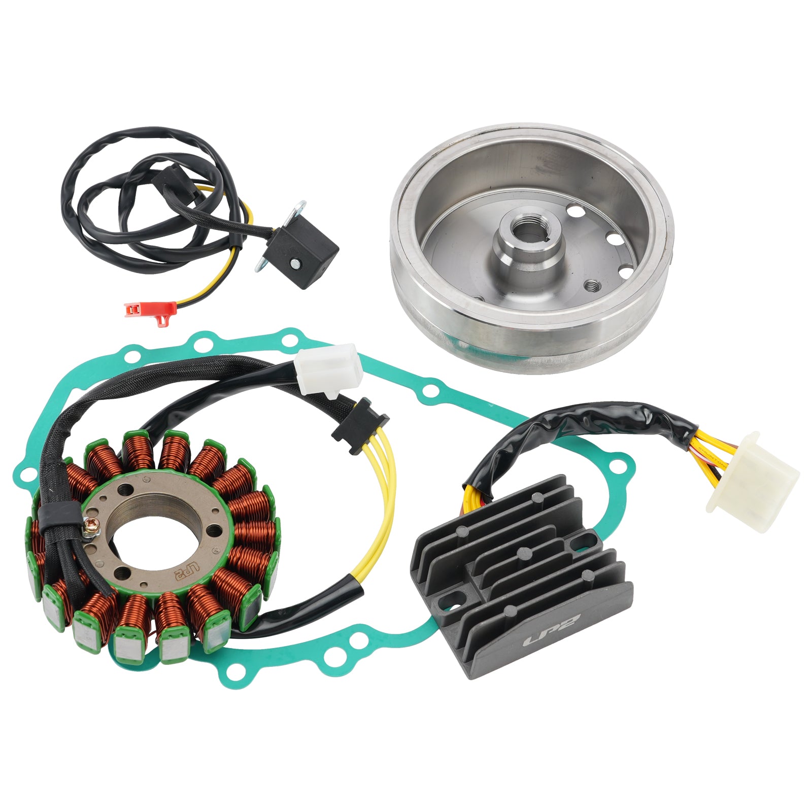 Kawasaki GPZ500S EX500 EN 450 500 Vulcan Stator Rotor Regulator Pakningssæt