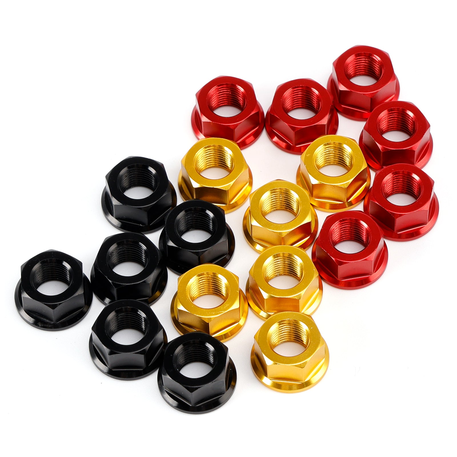 Ducati Supersport 939 950 S Desert X Aluminum M10 X 1 Sprocket Nut Set