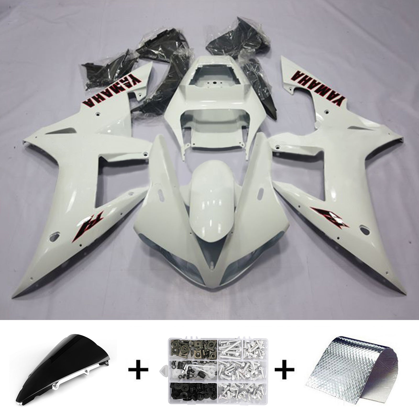 Kit carena beige Amotopart 2002-2003 YZF-R1 Yamaha