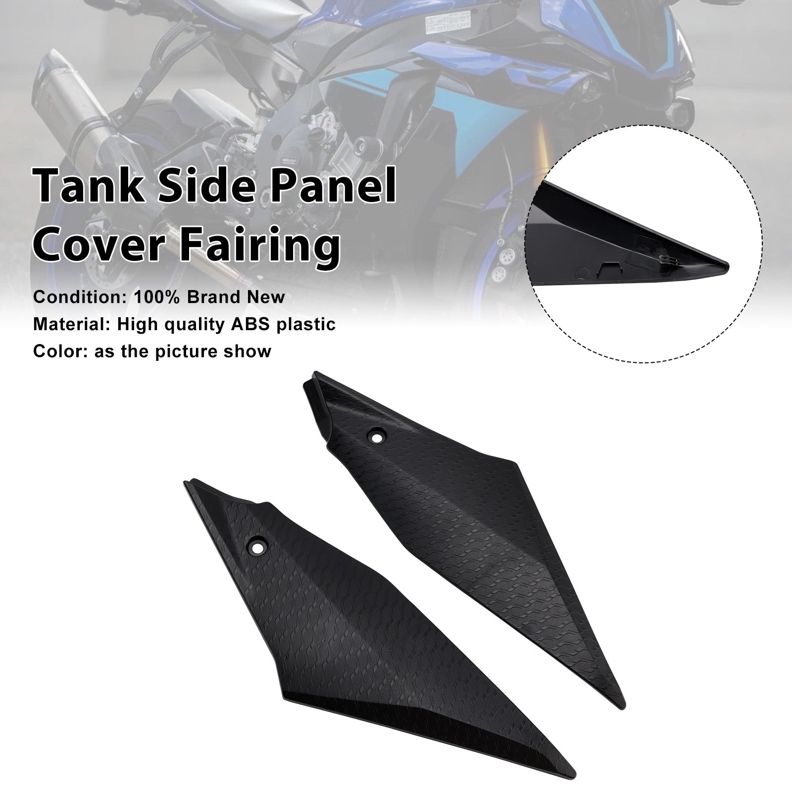 Yamaha YZF R1 R1M R1S 2015-2019 Fuel Tank Side Cover Panel Fairing