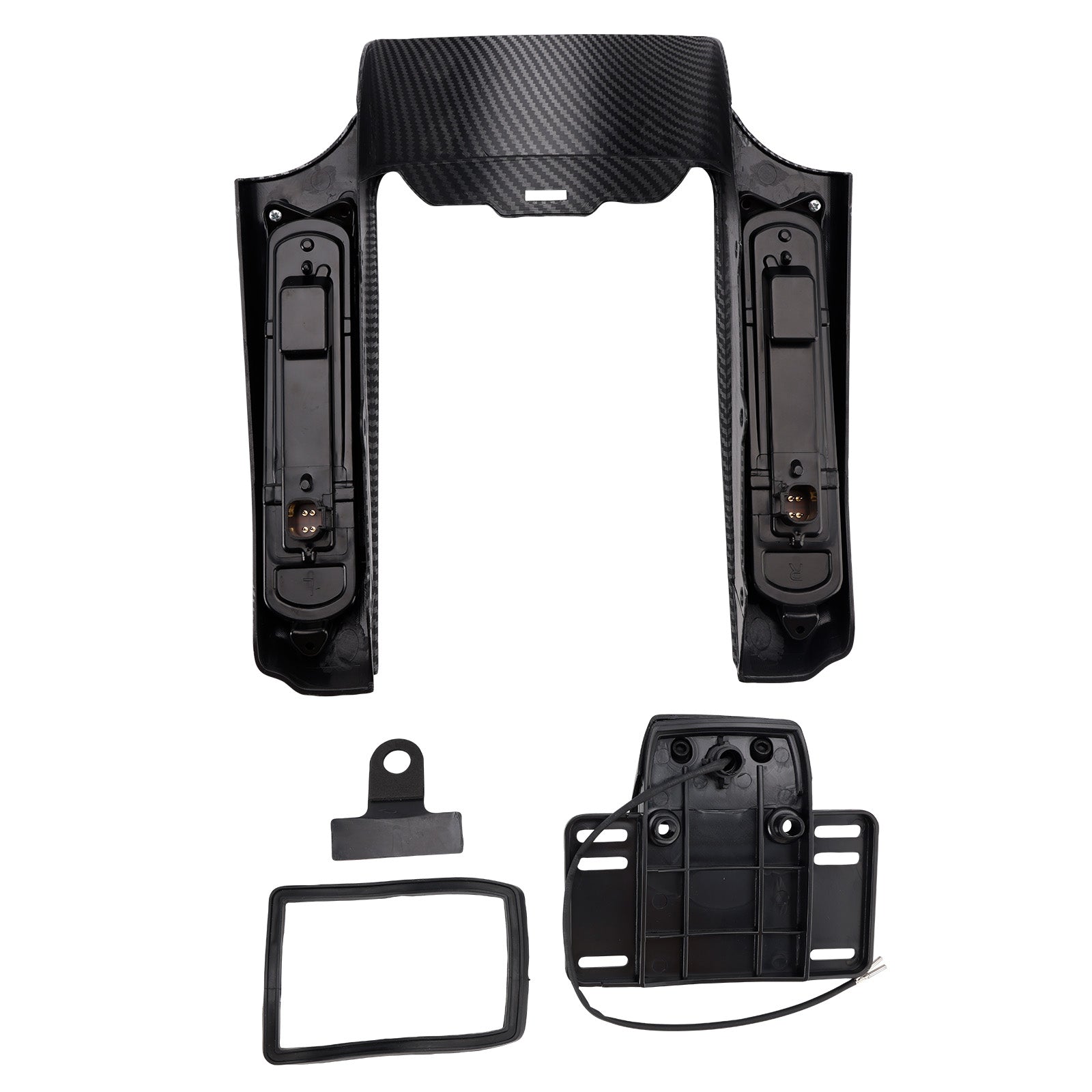 Passend für 2014 Touring Road King FLHR Street Glide Heckfender mit LED-Beleuchtung
