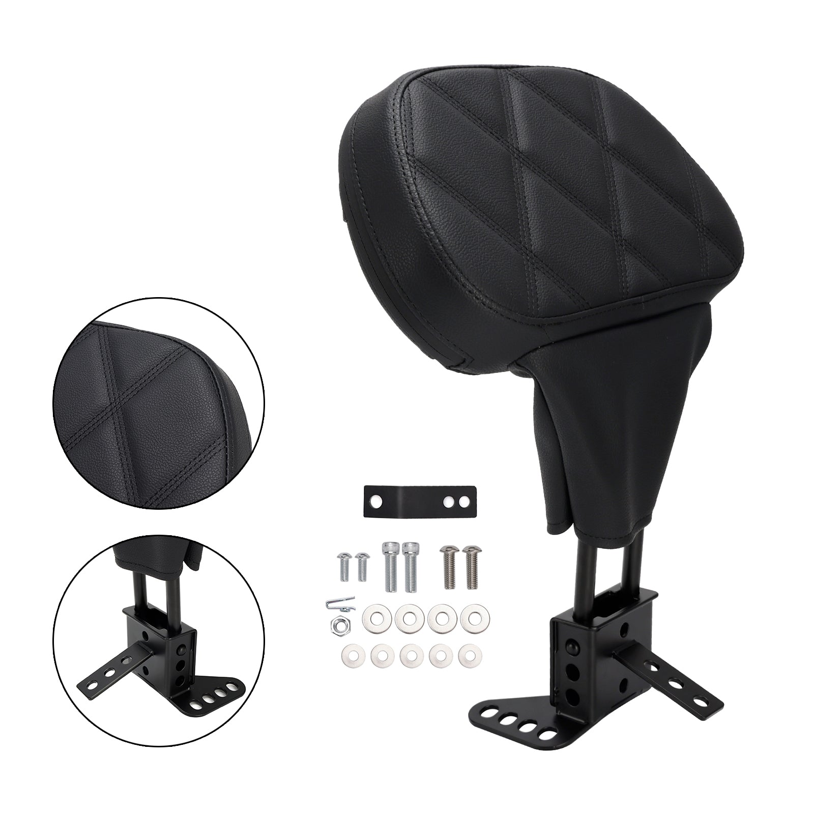 Street Electra Road Glide Road King Tri Glide 88-08 Driver Backrest pad