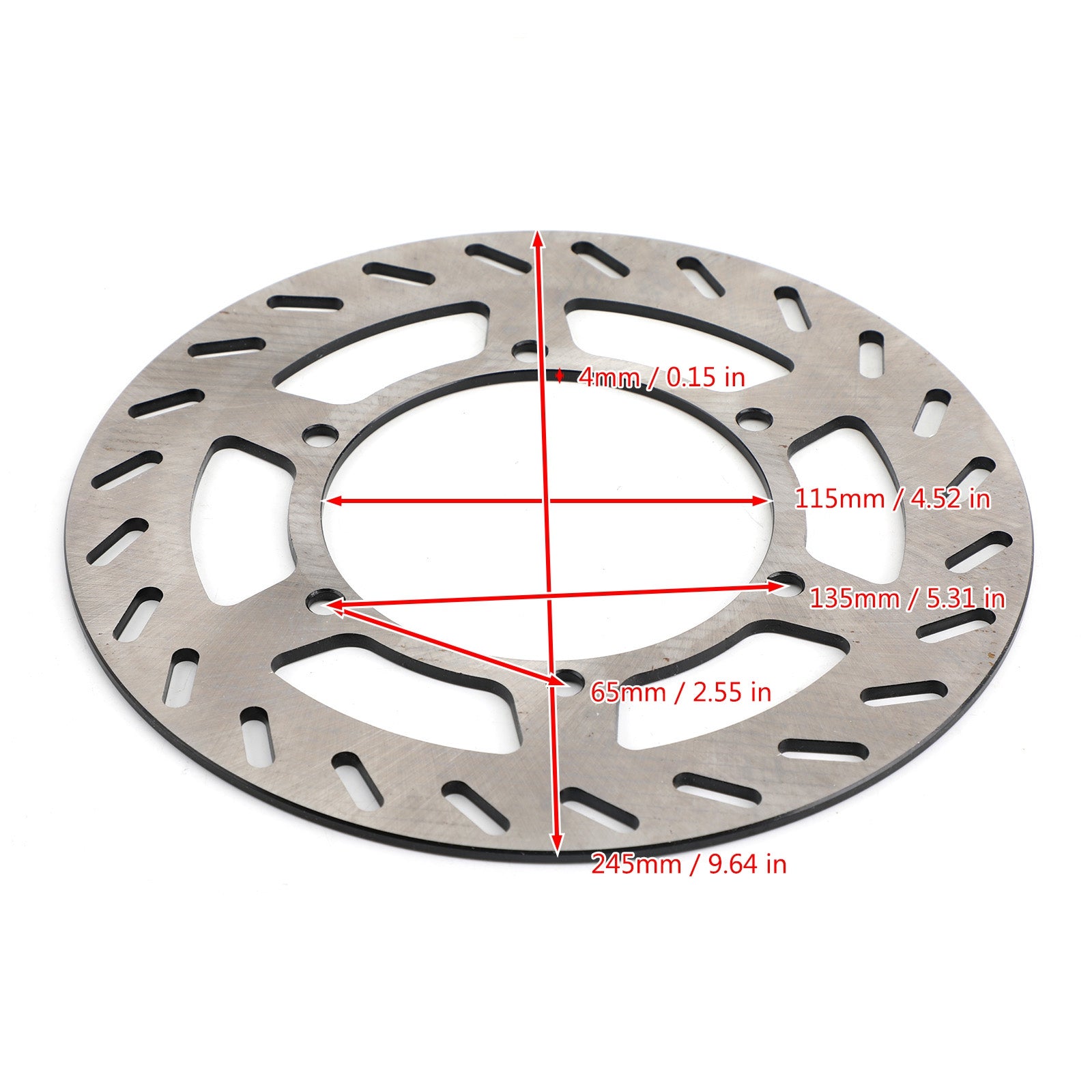 91-07 Yamaha TT250R TTR250 DT230 Lanza DT200WR WR200R Front Brake Disc Rotor