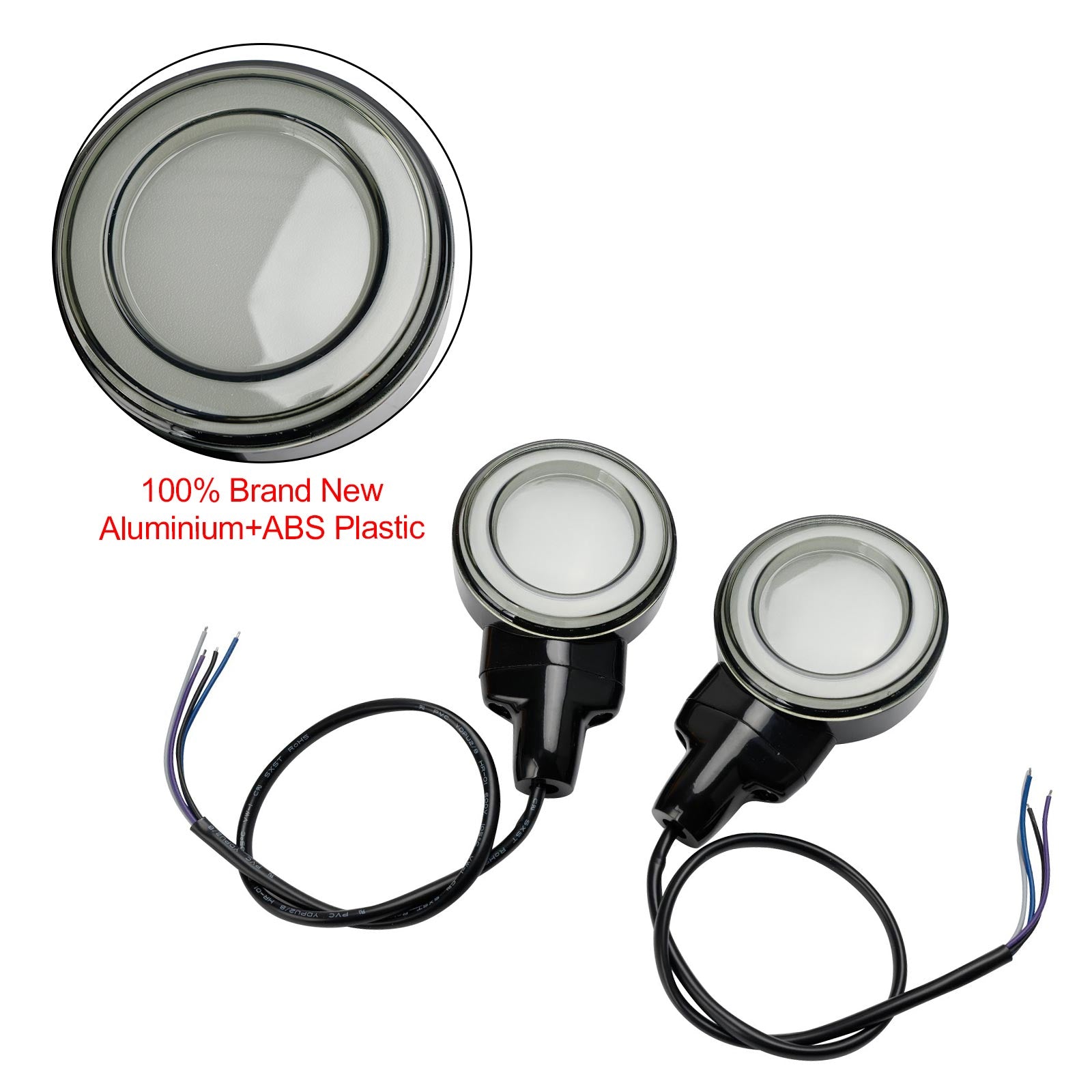 Clignotant avant plat LED pour Heritage Softail Classic Touring 99-23