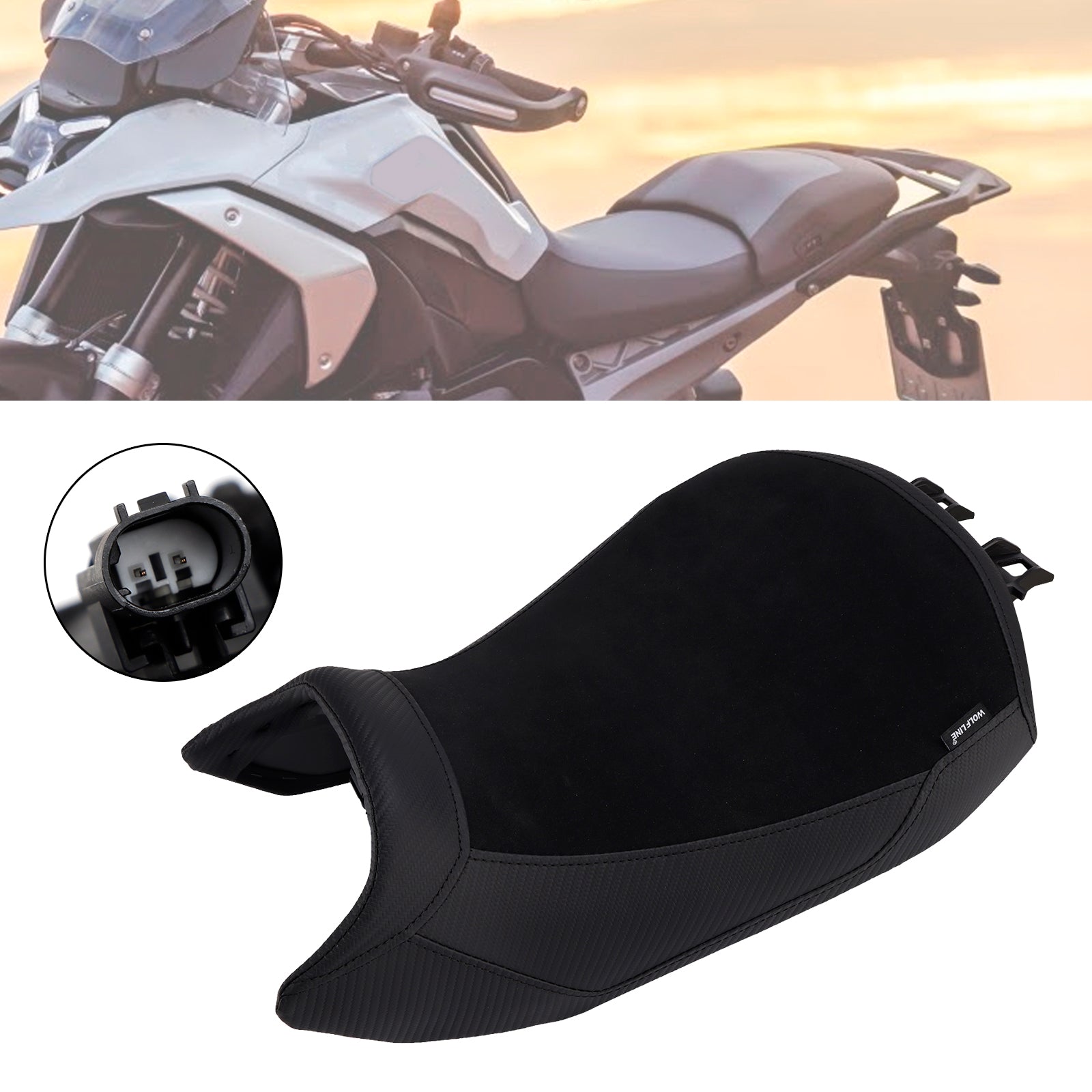 2024-2025 Bmw R1300Gs MultiRider Passenger Seat Front Rear Cushion Lower