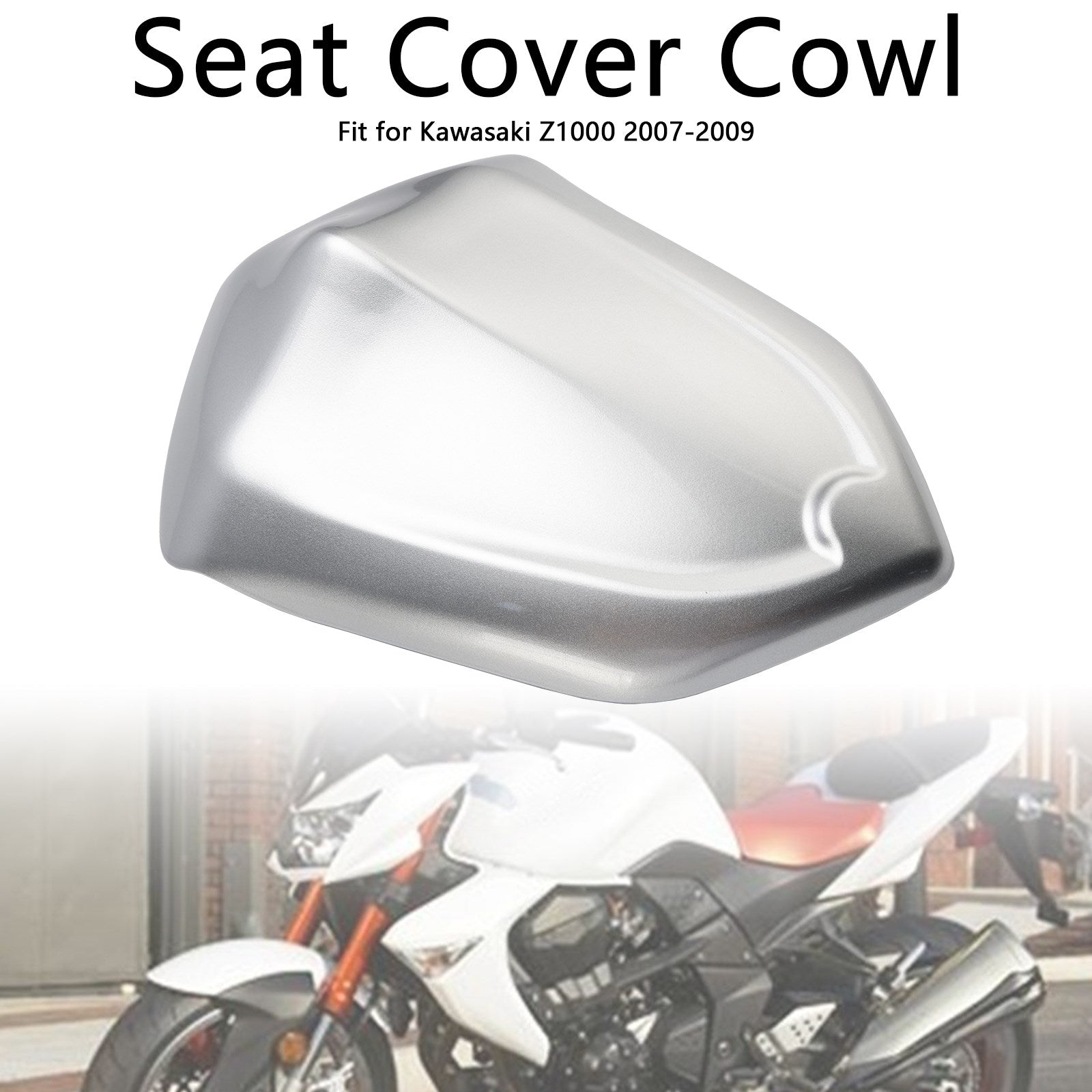 07-09 Kawasaki Z1000 Coda Posteriore Carenatura Copertura Cofano