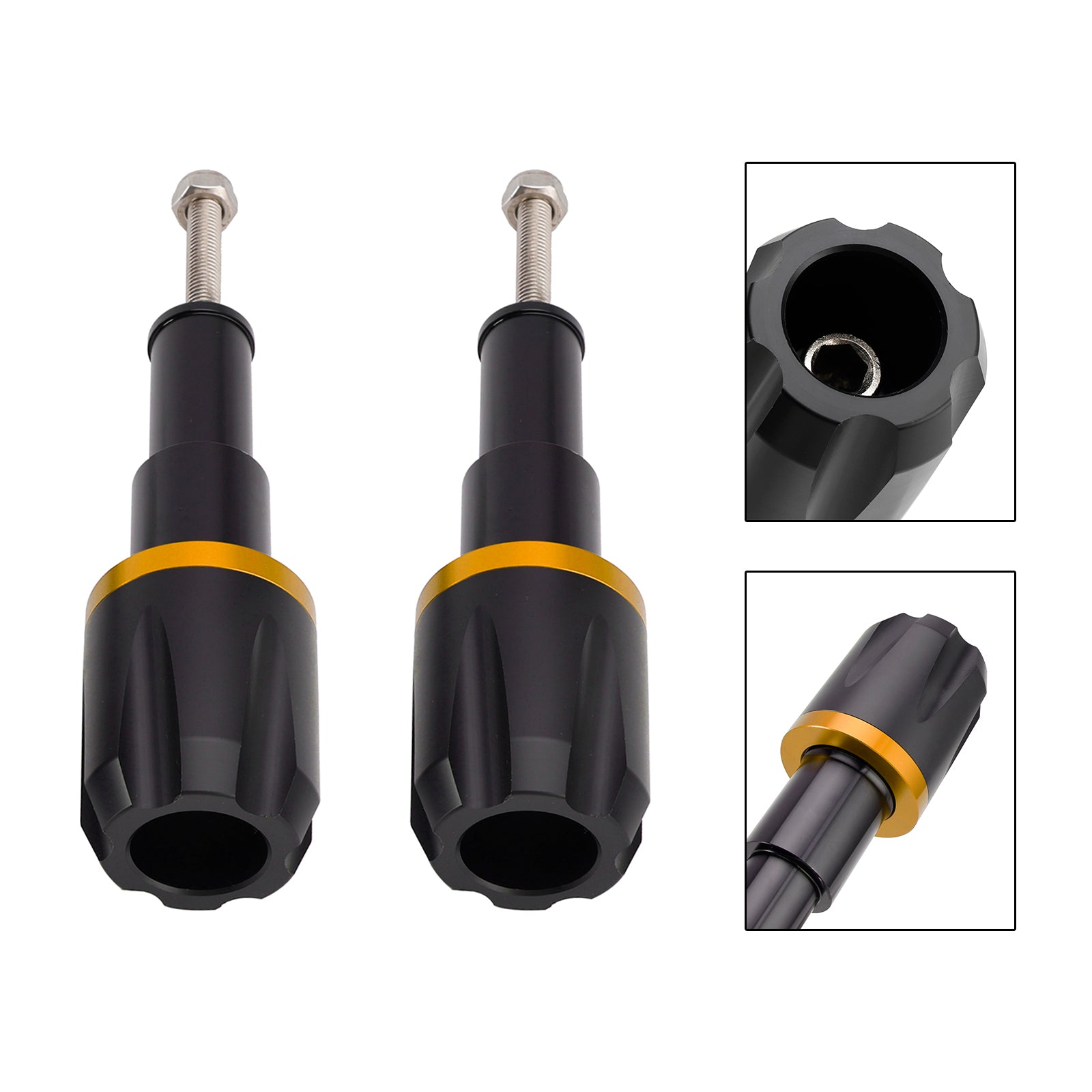 17-21 Honda Rebel Cmx500 Cm500 Crash Bobbin Protector Slider Aluminum Gold