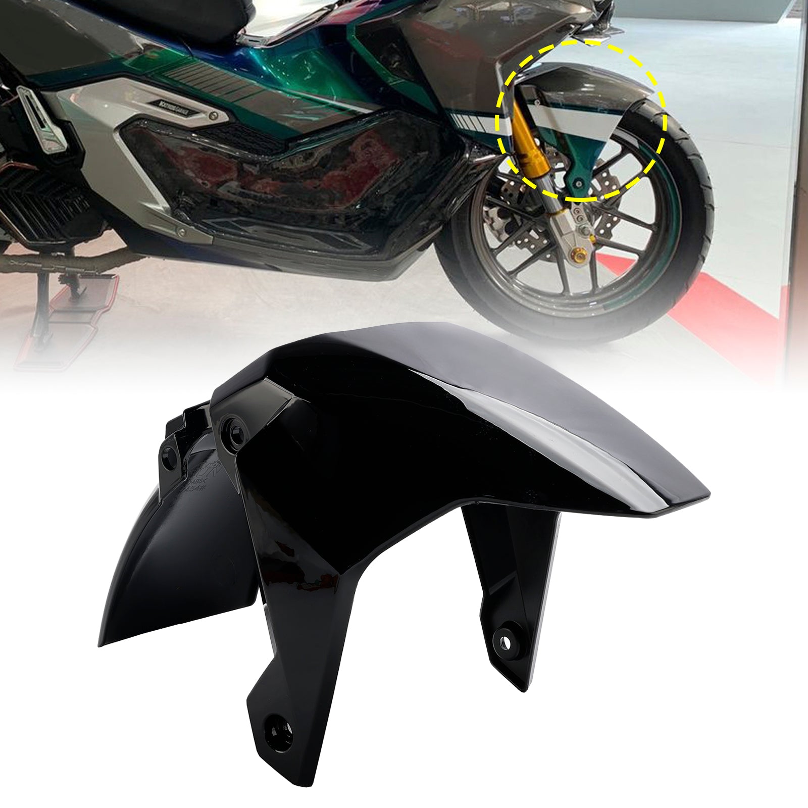 23-24 Honda Adv 160 Front Fender Mudguard Fairing Cowl