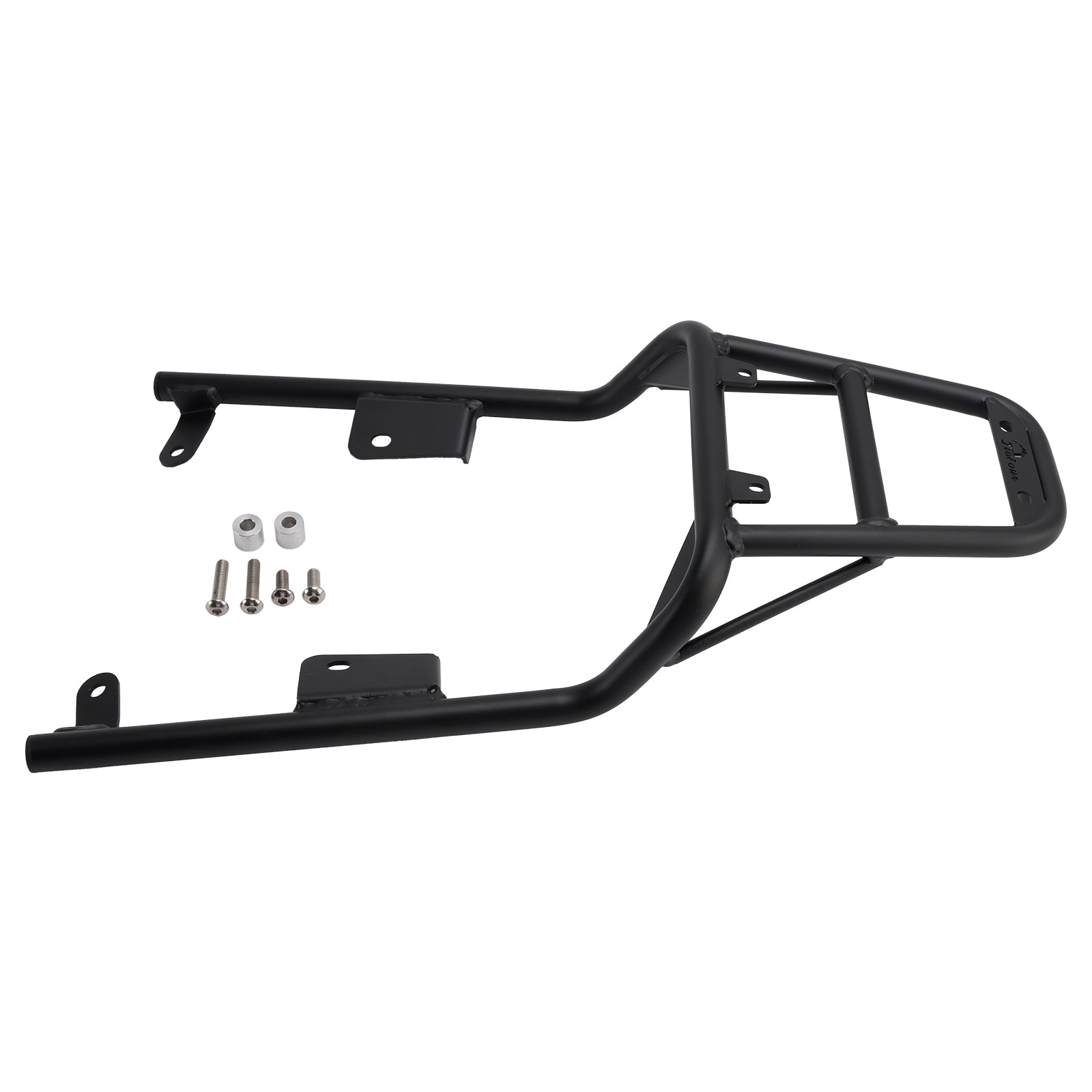 Kawasaki 2025-2026 W230 Bagageiro traseiro Meguro S1 tipo tubo, preto