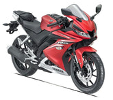 Amotopart 2018-2024 Yamaha YZF R15 Black Red Fairing Kit