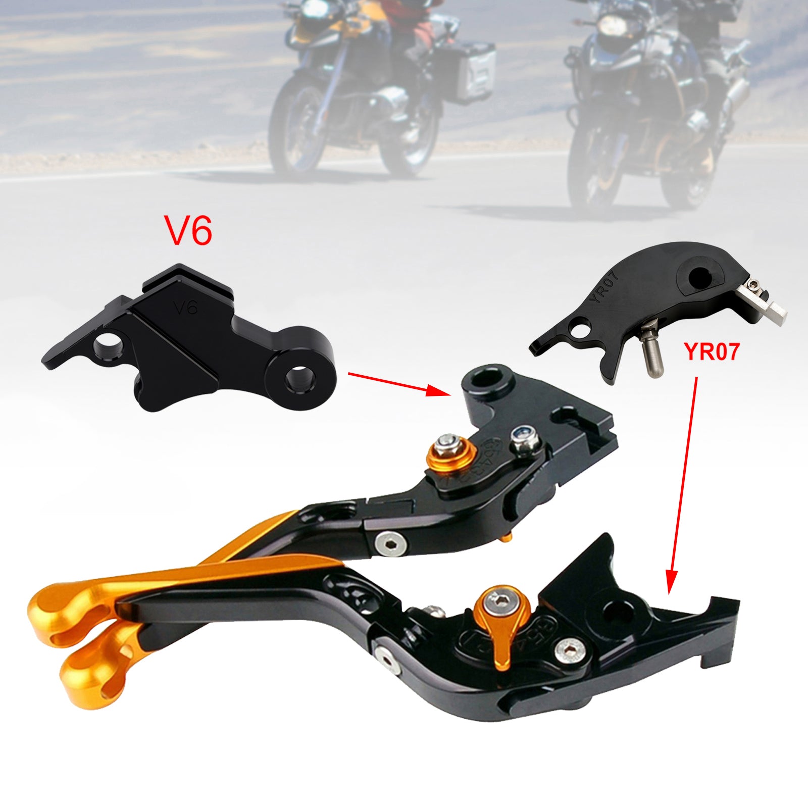 24-25 YAMAHA XSR900 XSR900GP MT-09 MT-09SP Adjustable Clutch Brake Lever