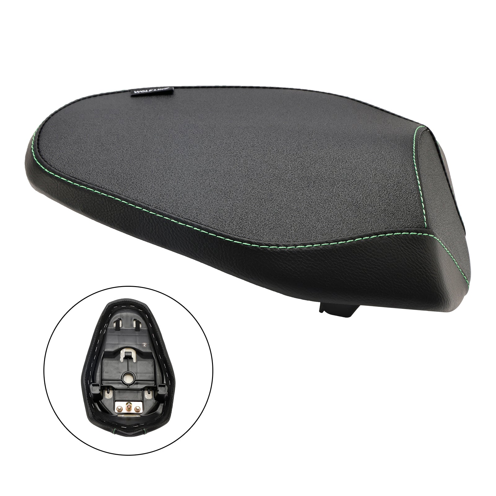2023 Kawasaki Zx-4R Zx-4Rr Rear Passenger Seat Cushion Pillion Flat Blacka