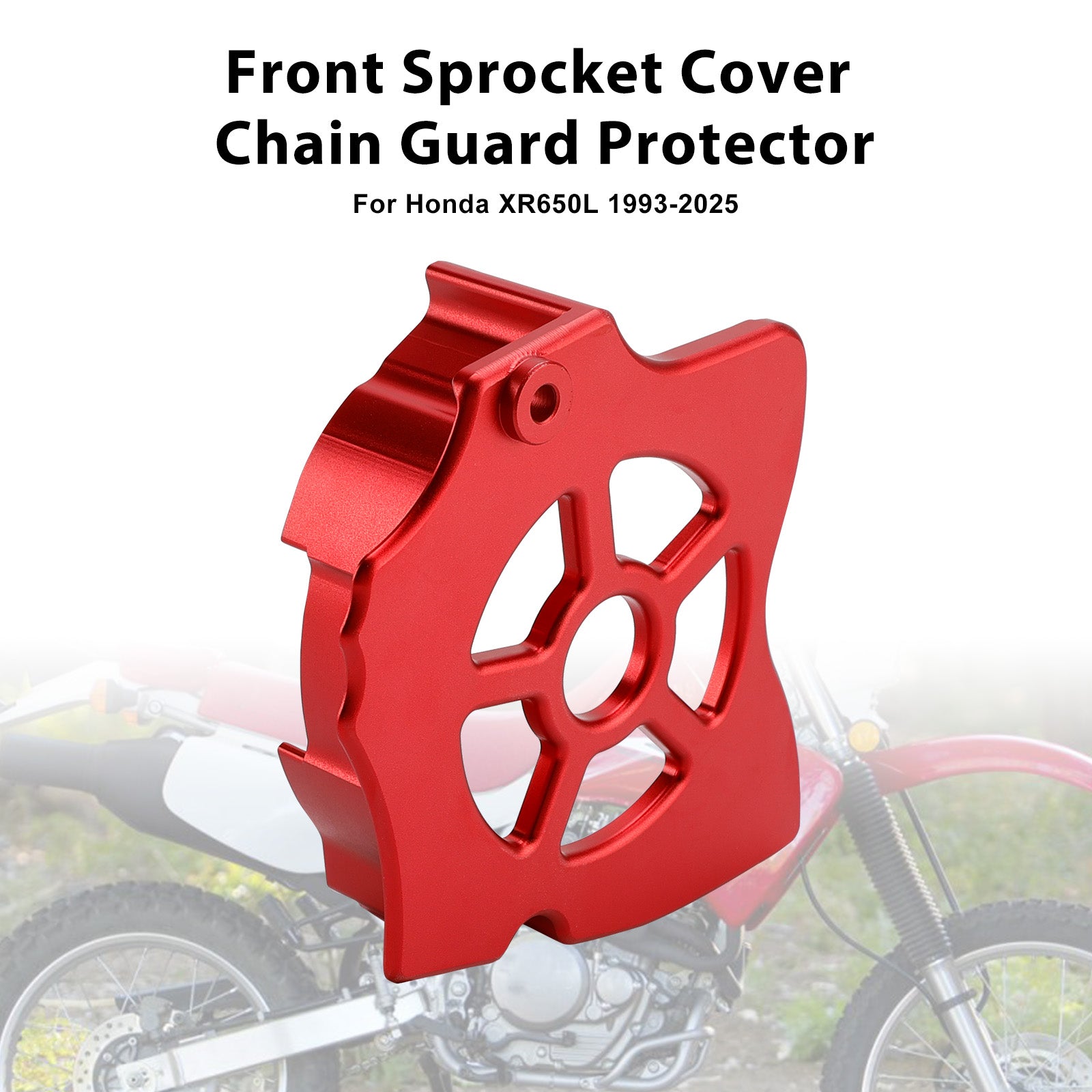 1993-2025 Honda XR650L Front Sprocket Cover Chain Guard Protector