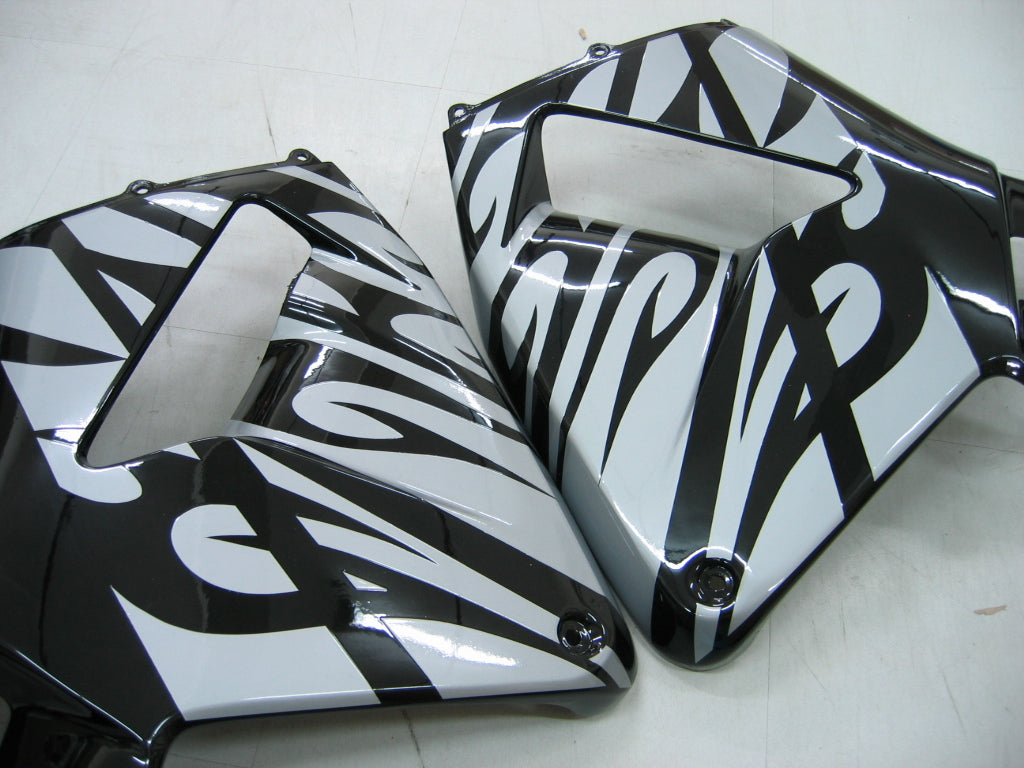 Amotopart 2005-2006 Honda CBR600RR Black&amp;White Style3 Verkleidungsset