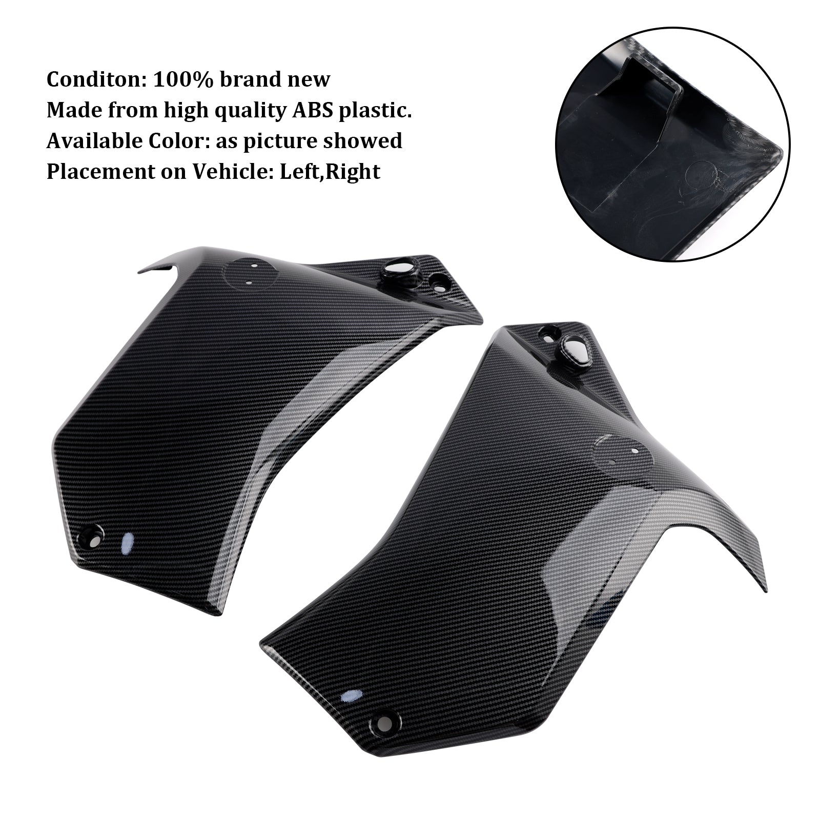 2019-2024 Yamaha Tenere 700 Side Frame Panel Protector Fairings Cover