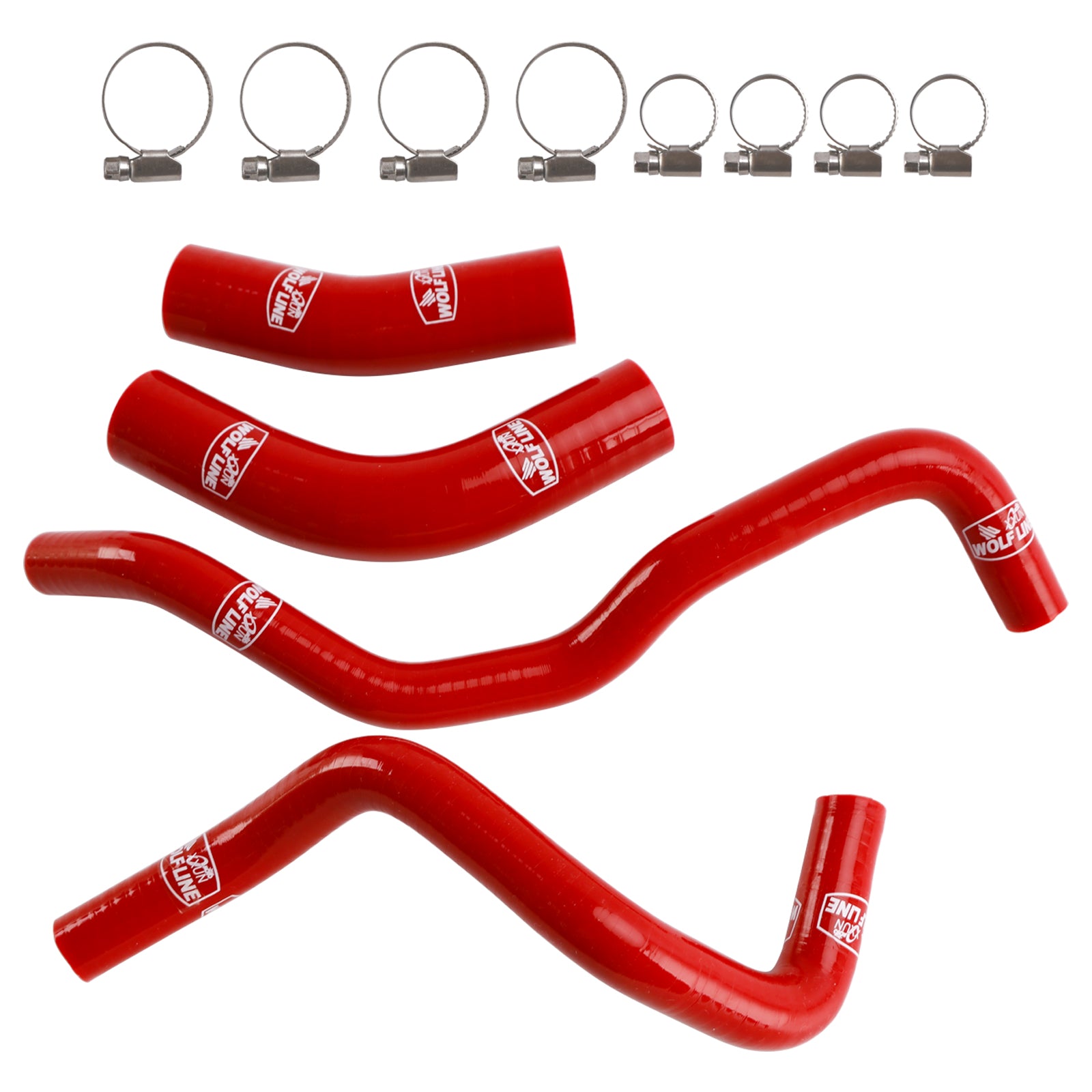 2019-2024 Yamaha Tenere 700 Silicone Radiator coolant Hose kit