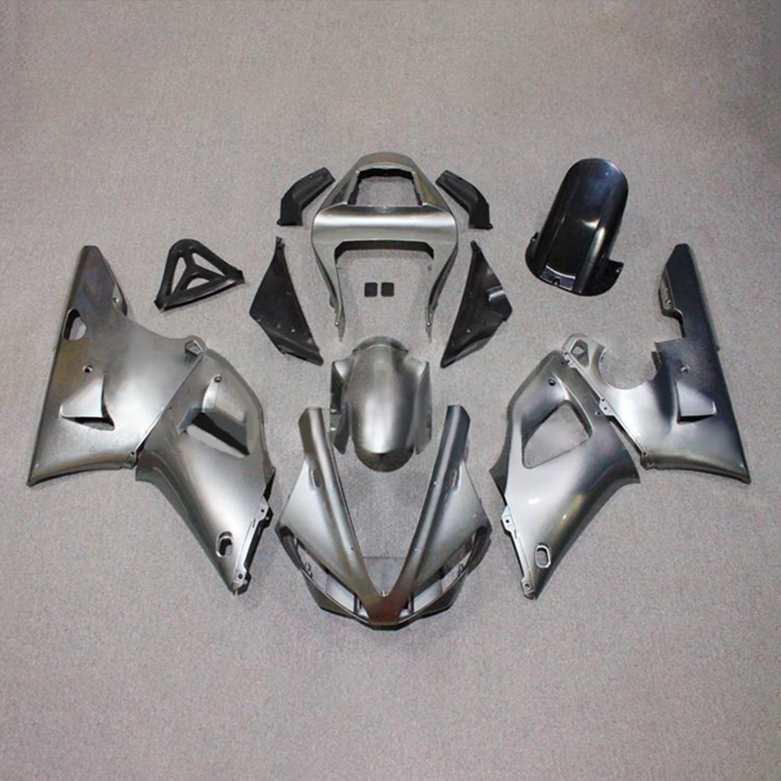 Amotopart 2000–2001 YZF 1000 R1 Yamaha Grau Verkleidungsset