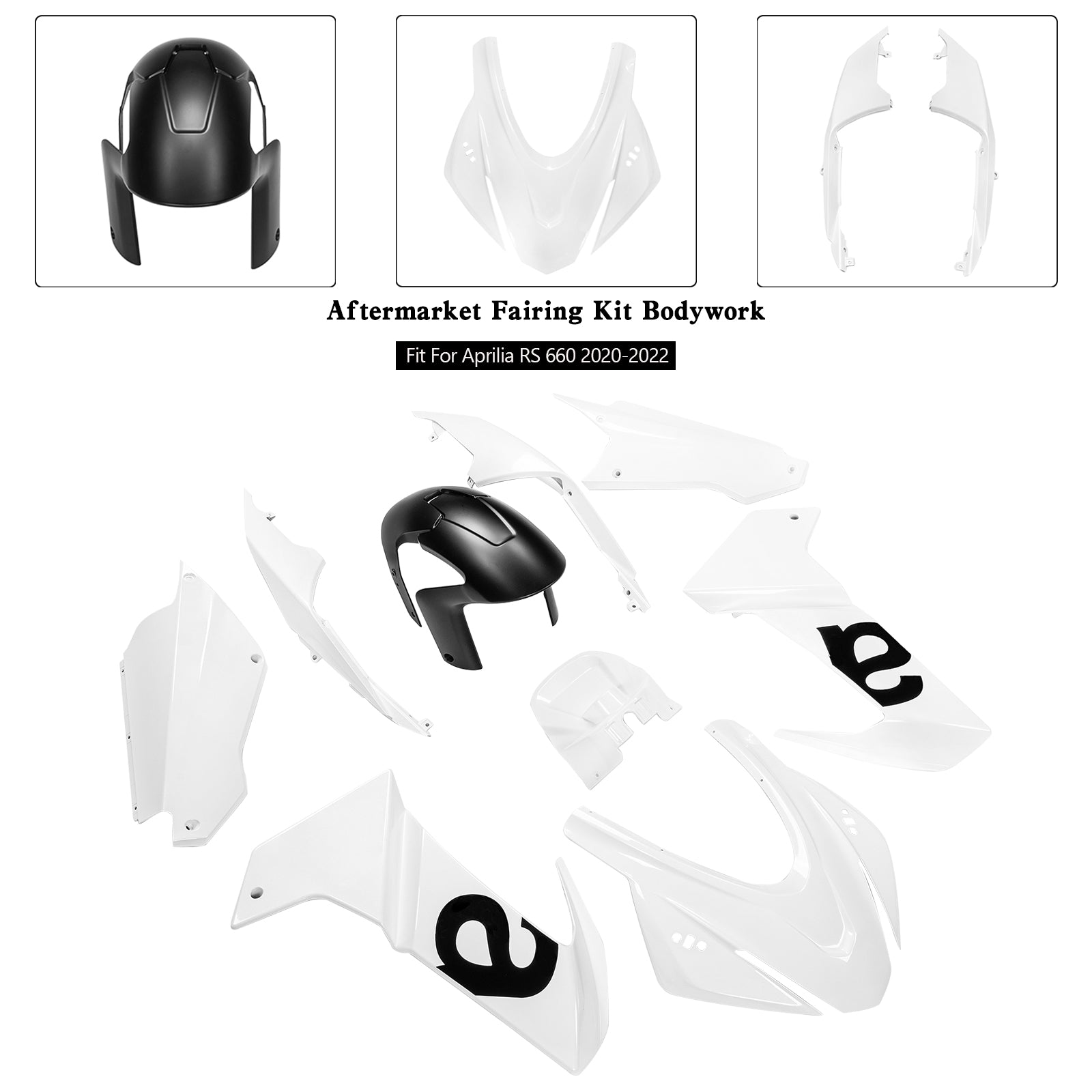 Amotopart (2020-2024) Aprilia RS 660 Fairing Kit Collection