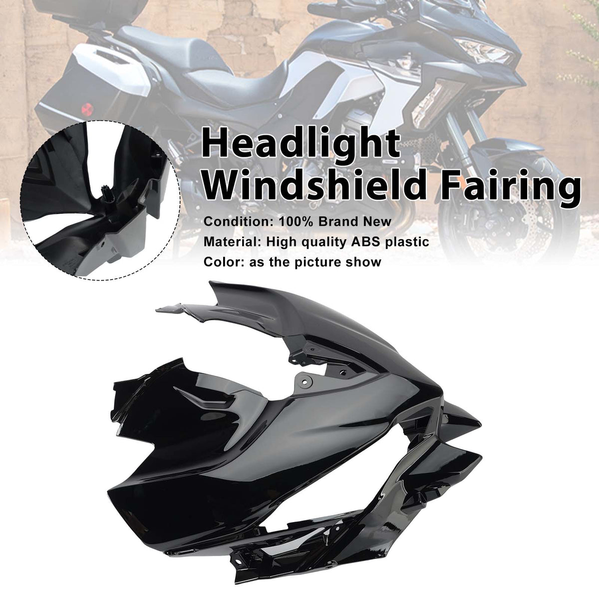 2019-2024 Kawasaki Versys 1000 Headlight Windshield Cover Fairing