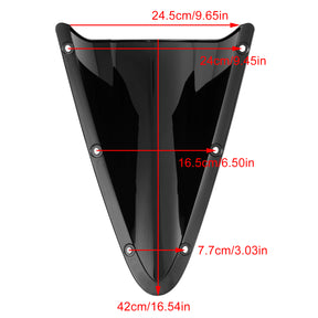 14-18 Parabrezza per parabrezza moto in ABS Yamaha R125