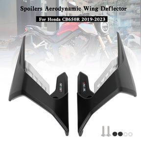 19-23 Honda CB650R Side Spoilers Aerodynamic Wing Deflector Fairing