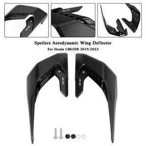 19-23 Honda CB650R Side Spoilers Aerodynamic Wing Deflector Fairing