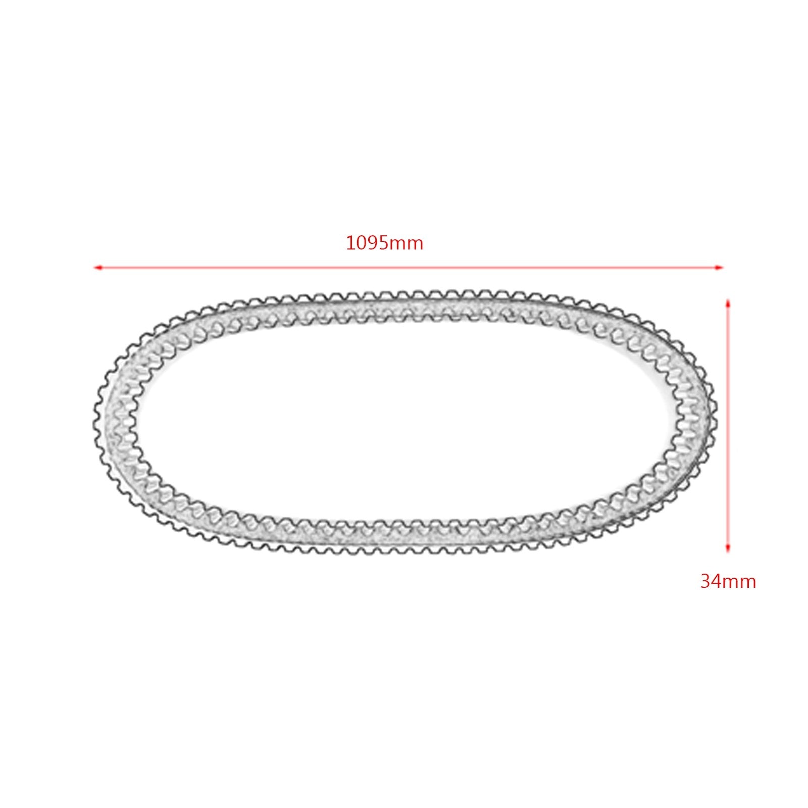 Correa de transmisión 3211175 para Polaris Ranger 1000 2015-2018 Ranger Crew 1000 2015-2018