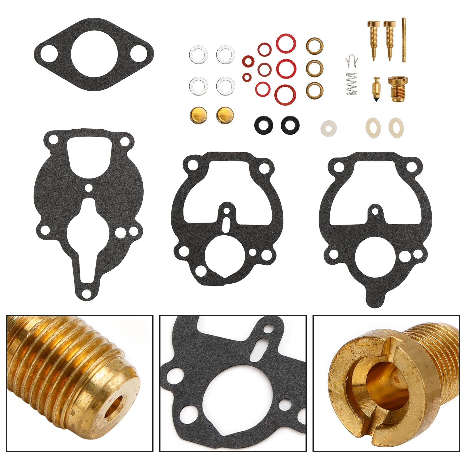 Kit de réparation de reconstruction de carburateur adapté pour Zenith K2112 61 67 68 161 IH Farmall