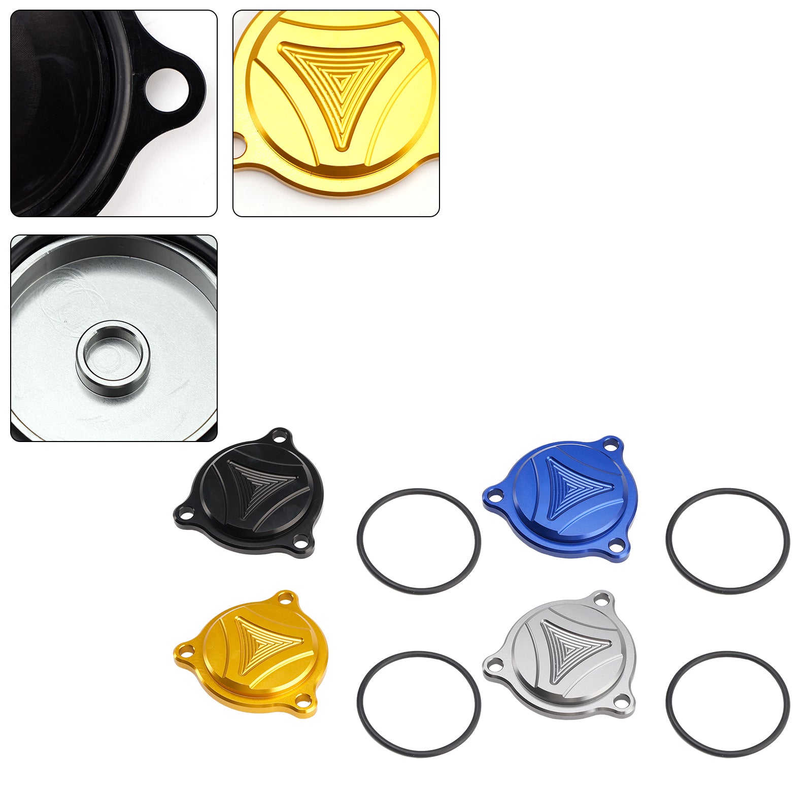 Suzuki Burgmann UH 125 150 200 DR-Z 400 E S SMCNC Oil Filter Cover