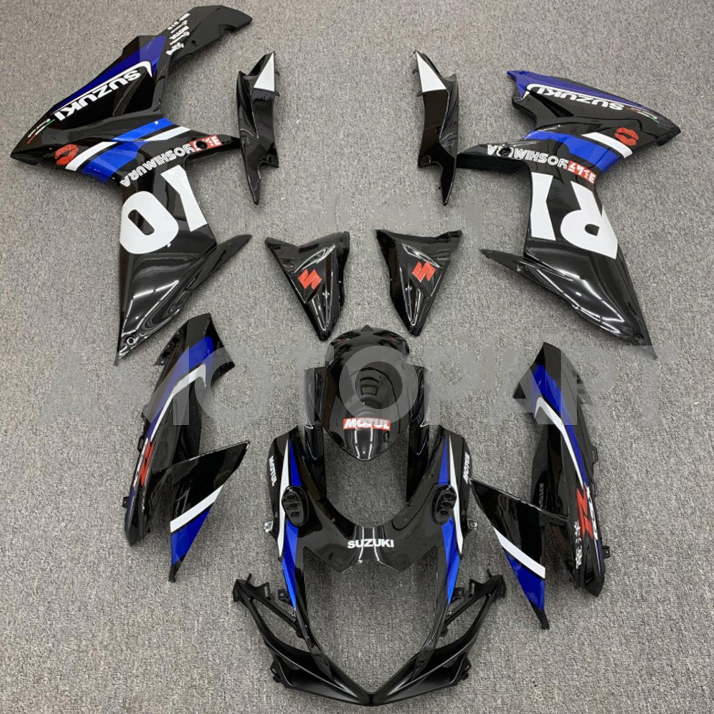 Amotopart 2011-2025 Suzuki GSXR 600/750 Fairing Kit Collection One