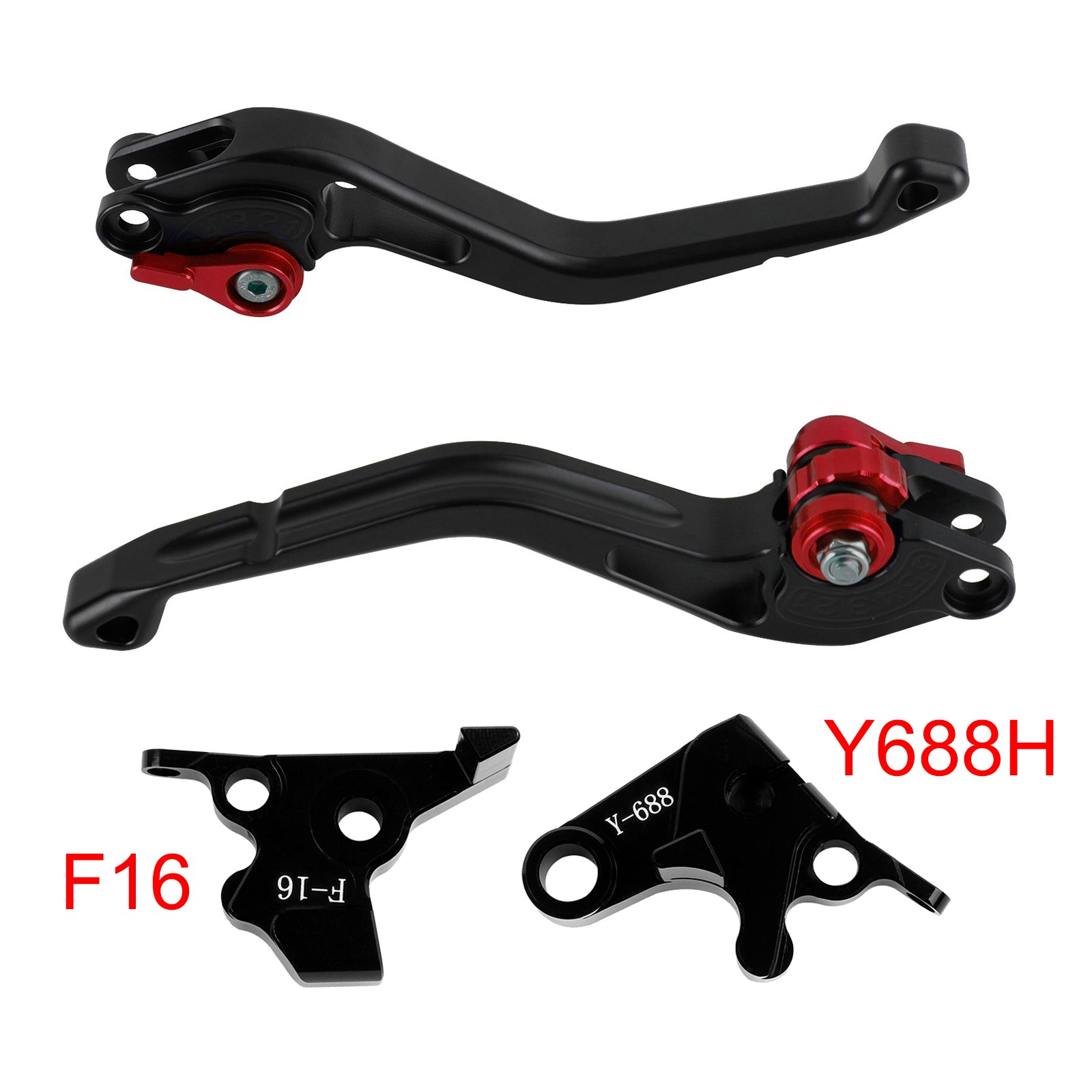 Yamaha FZ6 FAZER XSR 700 900 ABS Red NEW Short Clutch Brake LeverVehicle Parts & Accessories, Motorcycle Parts, Brakes & Brake Parts!