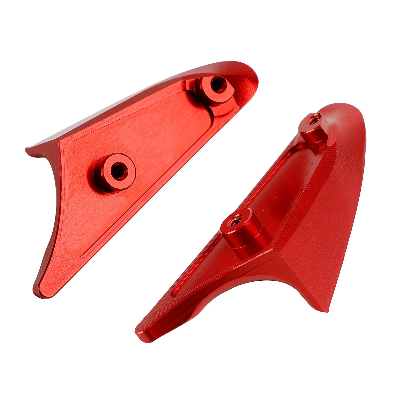 ALUMINUM REAR VIEW MIRROR HOLE CAPS FOR DUCATI 1199 899 PANIGALE 2012 > 2015