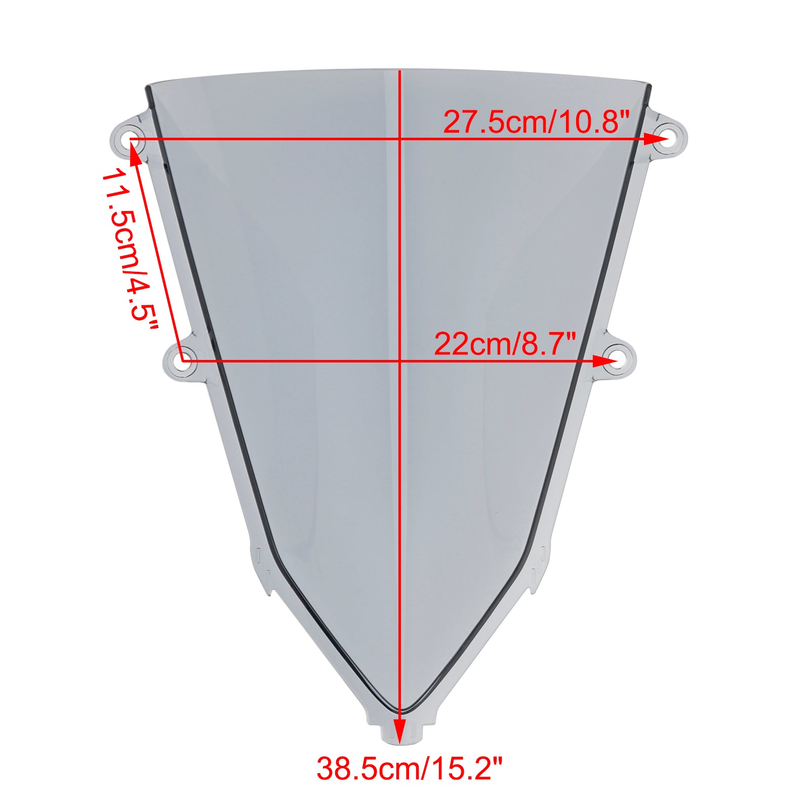 2019-2024 Honda CBR650R Wantedshield Wandscreen