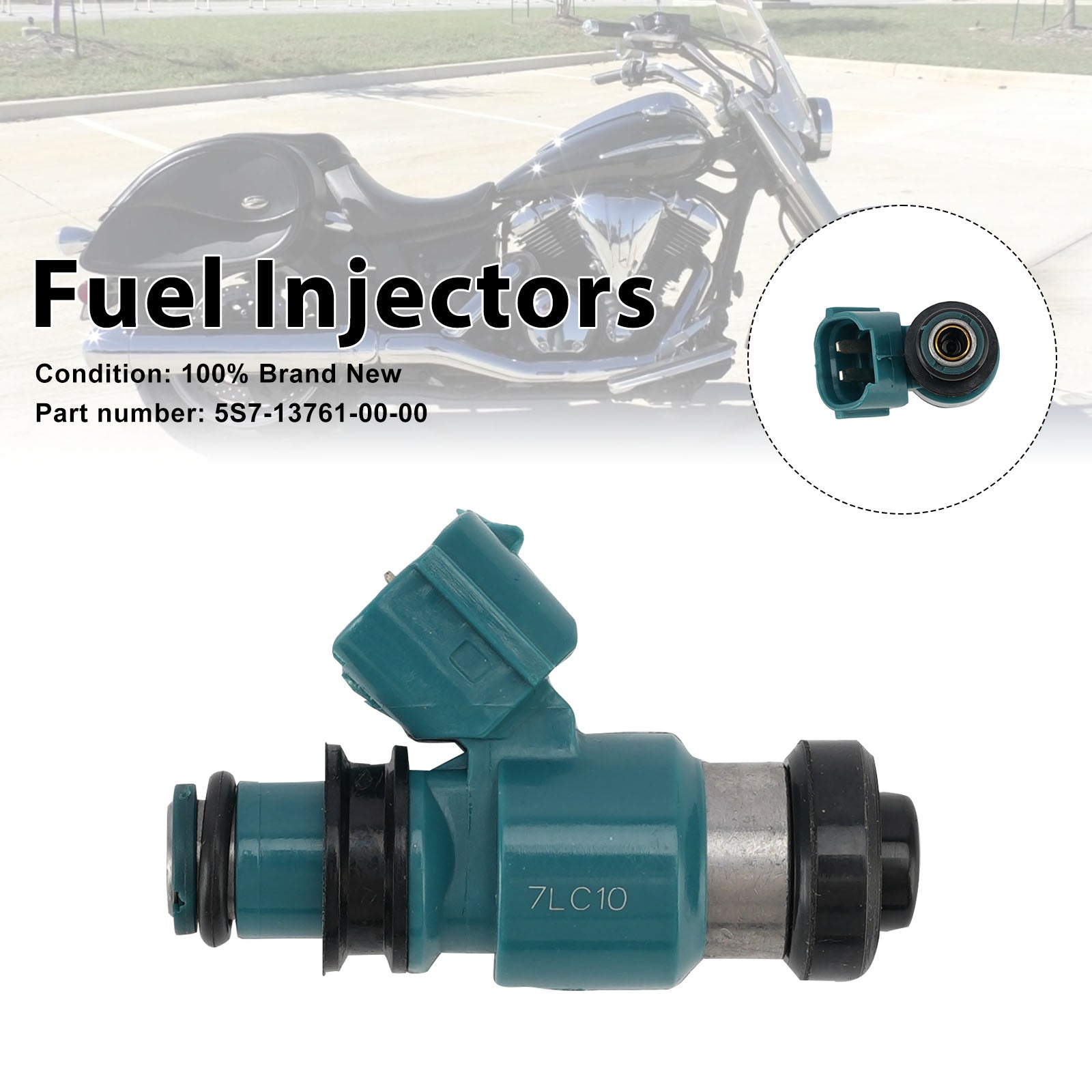Inyectores de combustible Yamaha V-STAR 950 YZF-R1 5S7-13761-00-00